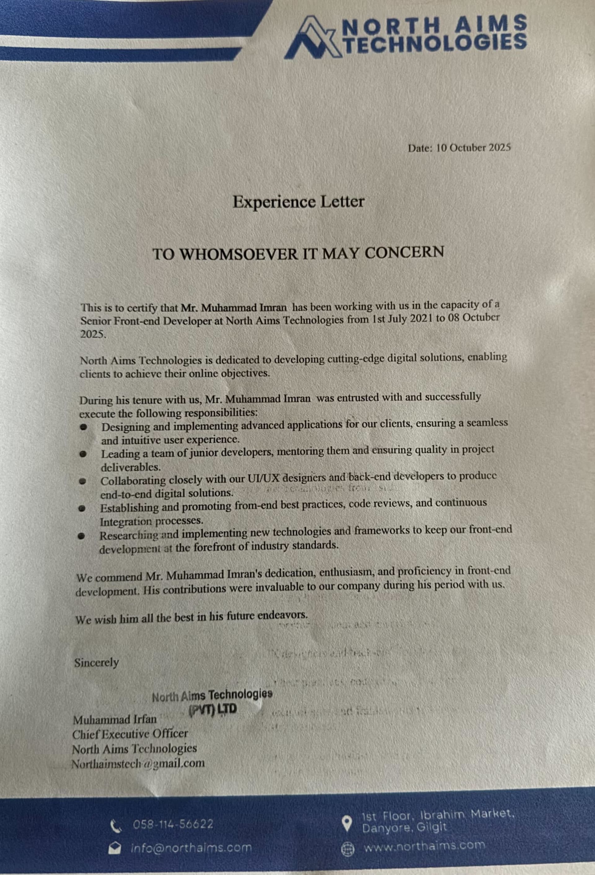 Senior Front-End Developer 1